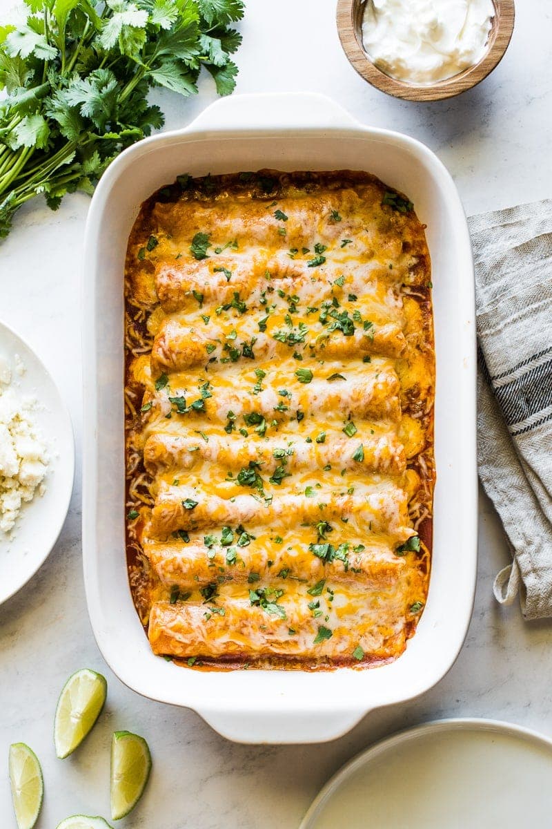 Easy Chicken Enchiladas: Dinner Ready in Under an Hour