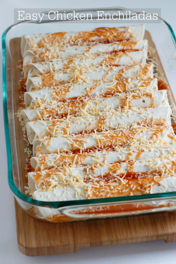 Make Ahead Chicken Enchiladas: Perfect for Busy Weeknights
